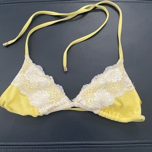 Beach Bunny Lady Lace Triangle Swim Top